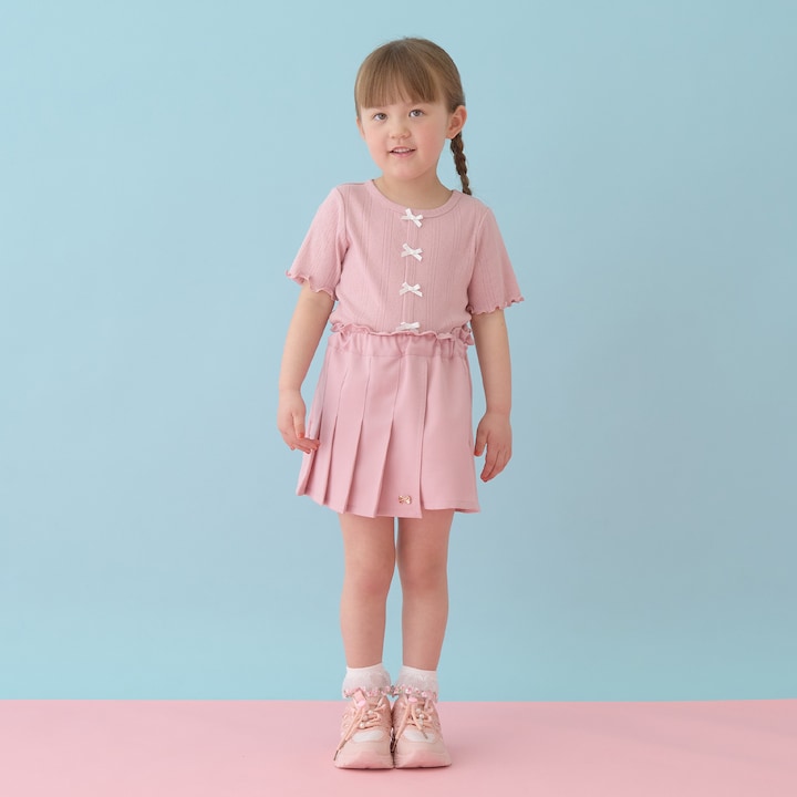 日本童裝 Ly# mine 百摺裙褲 100-150cm 女童款 PANTS