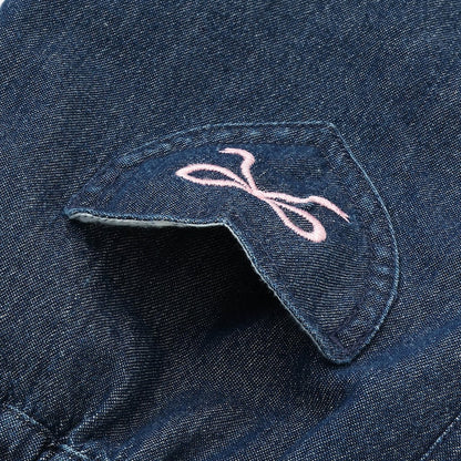 日本童裝 Ly# mine 牛仔百摺裙褲 100-150cm 女童款 PANTS