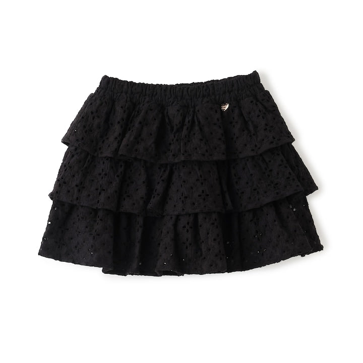 日本童裝 Ly# mine 棉質蕾絲層疊蛋糕裙 100-150cm 女童款 SKIRTS