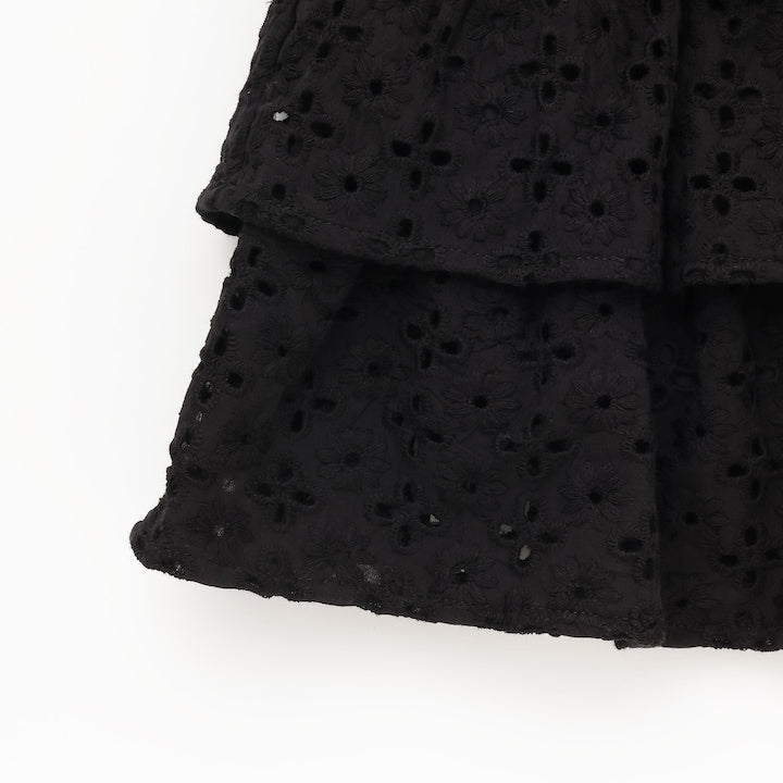 日本童裝 Ly# mine 棉質蕾絲層疊蛋糕裙 100-150cm 女童款 SKIRTS