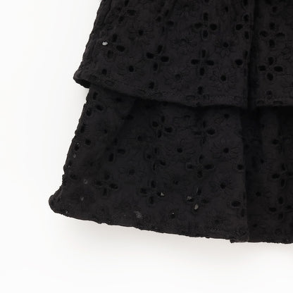 日本童裝 Ly# mine 棉質蕾絲層疊蛋糕裙 100-150cm 女童款 SKIRTS