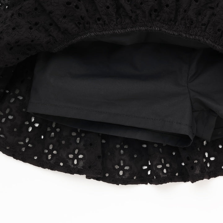 日本童裝 Ly# mine 棉質蕾絲層疊蛋糕裙 100-150cm 女童款 SKIRTS