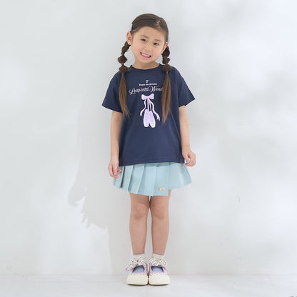 Japanese children's clothing Ly# mine tank top and shorts set 100-150cm girls summer TOPS PANTS 