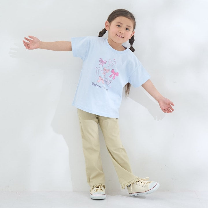 Japanese children's clothing Ly# mine tank top and shorts set 100-150cm girls summer TOPS PANTS 