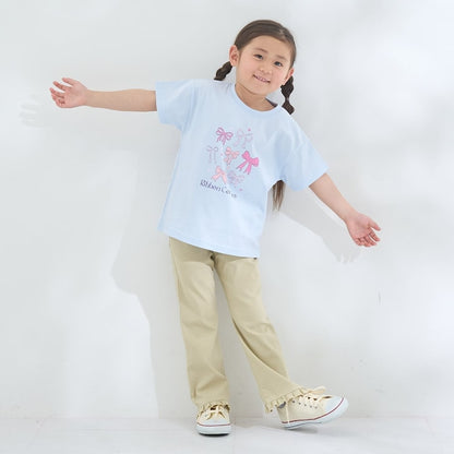 Japanese children's clothing Ly# mine tank top and shorts set 100-150cm girls summer TOPS PANTS 