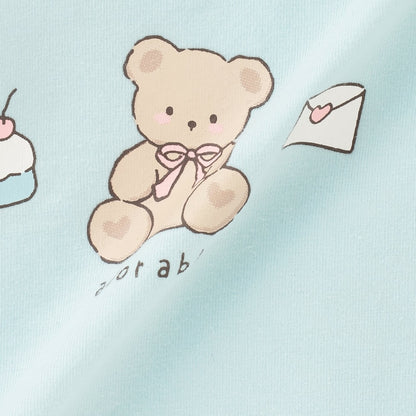 日本童裝 Ly# mine  防UV 接觸冷感 薄紗泡泡袖上衣 100-150cm 女童款 夏季 TOPS