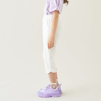 Japanese children's clothing Ly# mine tank top and shorts set 100-150cm girls summer TOPS PANTS 
