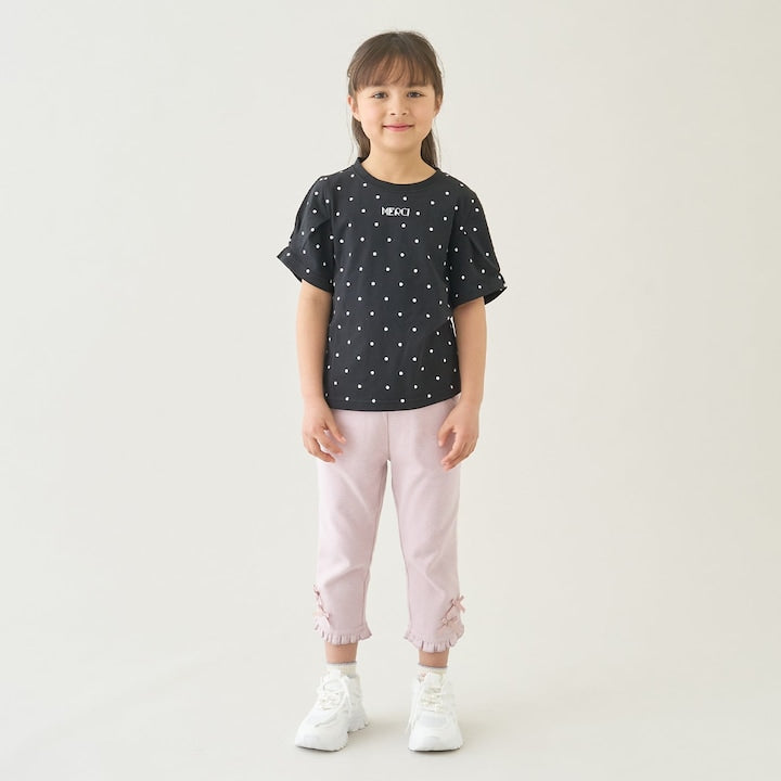 Japanese children's clothing Ly# mine tank top and shorts set 100-150cm girls summer TOPS PANTS 