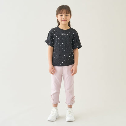Japanese children's clothing Ly# mine tank top and shorts set 100-150cm girls summer TOPS PANTS 