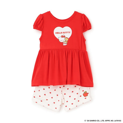 日本童裝 Ly# mine x Sanrio 2Way 前後兩著 接觸冷感 睡衣 100-140cm 女童款 夏季 睡衣系列