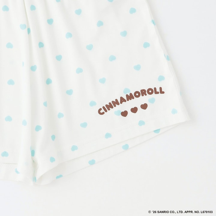 日本童裝 Ly# mine x Sanrio 2Way 前後兩著 接觸冷感 睡衣 100-140cm 女童款 夏季 睡衣系列