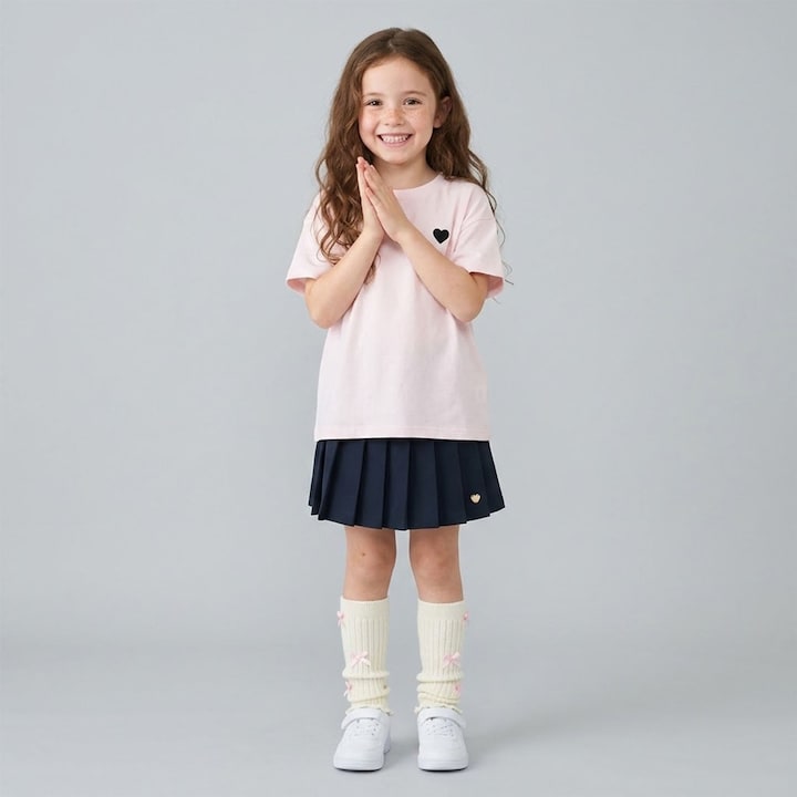日本童裝 Ly# mine 上衣一套2件 100-150cm 女童款 夏季 TOPS