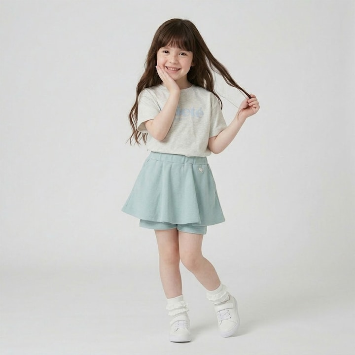 日本童裝 Ly# mine 上衣一套2件 100-150cm 女童款 夏季 TOPS