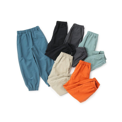 日本童裝 b・R# 防水系列 防污系列 防UV 耐用 運動長褲 100-150cm 男童款 夏季 PANTS