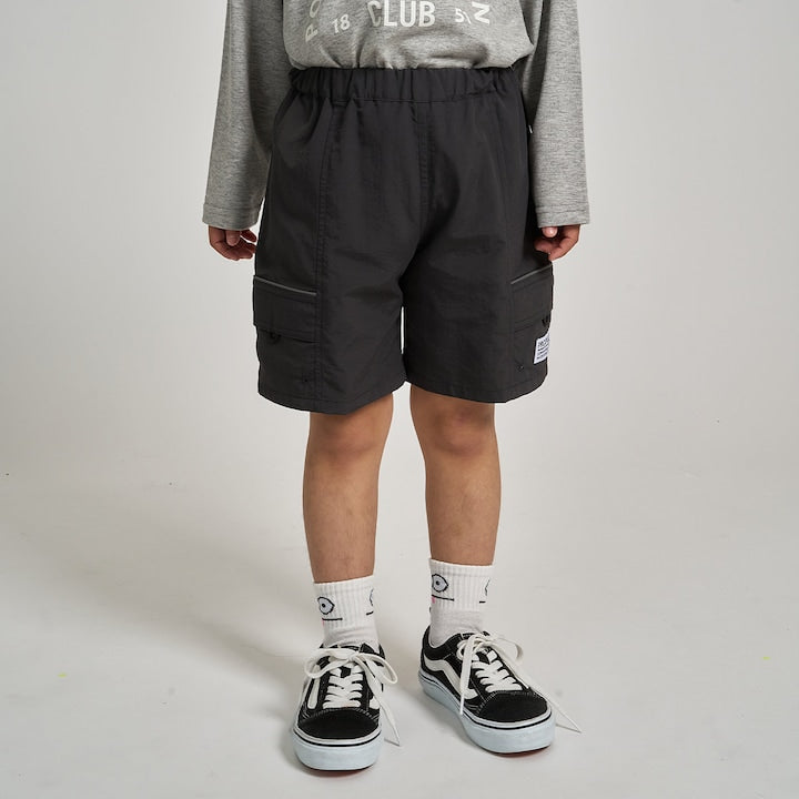 日本童裝 b・R# 防水系列 防污系列 防UV 耐用 運動工裝短褲 100-150cm 男童款 夏季 PANTS