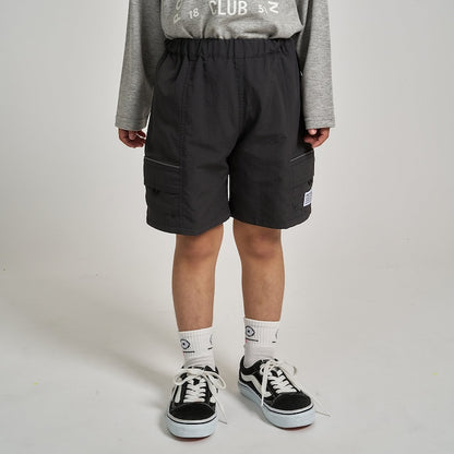 日本童裝 b・R# 防水系列 防污系列 防UV 耐用 運動工裝短褲 100-150cm 男童款 夏季 PANTS