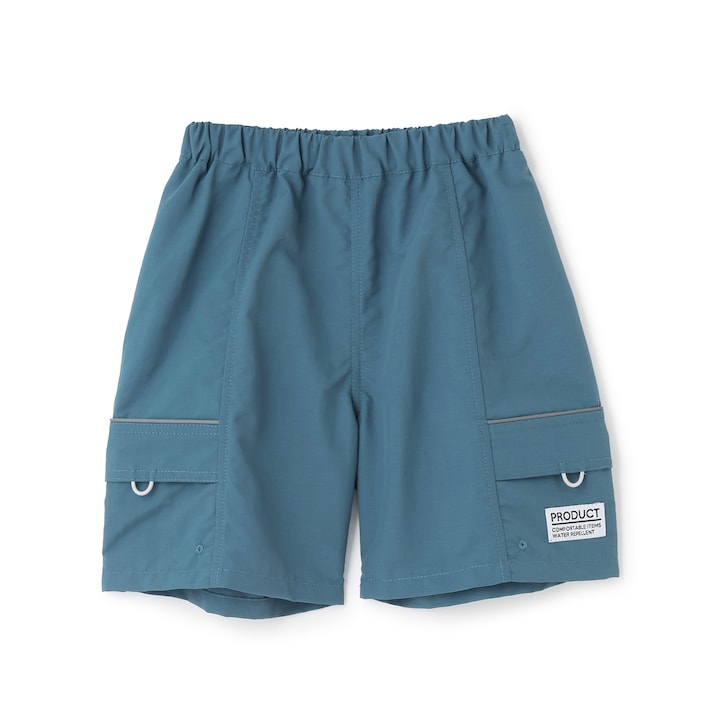日本童裝 b・R# 防水系列 防污系列 防UV 耐用 運動工裝短褲 100-150cm 男童款 夏季 PANTS
