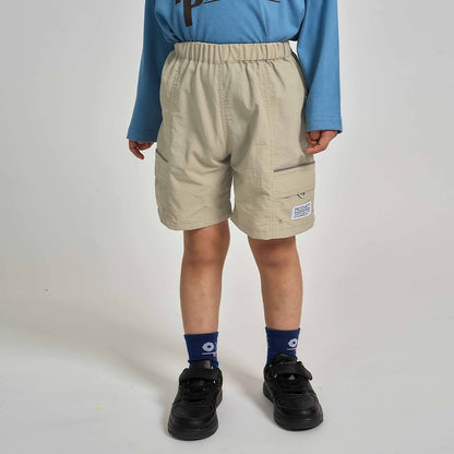 日本童裝 b・R# 防水系列 防污系列 防UV 耐用 運動工裝短褲 100-150cm 男童款 夏季 PANTS