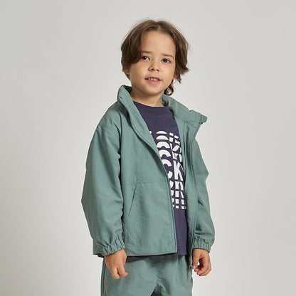 日本童裝 b・R# 防水系列 防污系列 防UV 耐用 運動外套 100-150cm 男童款 夏季 OUTERWEAR