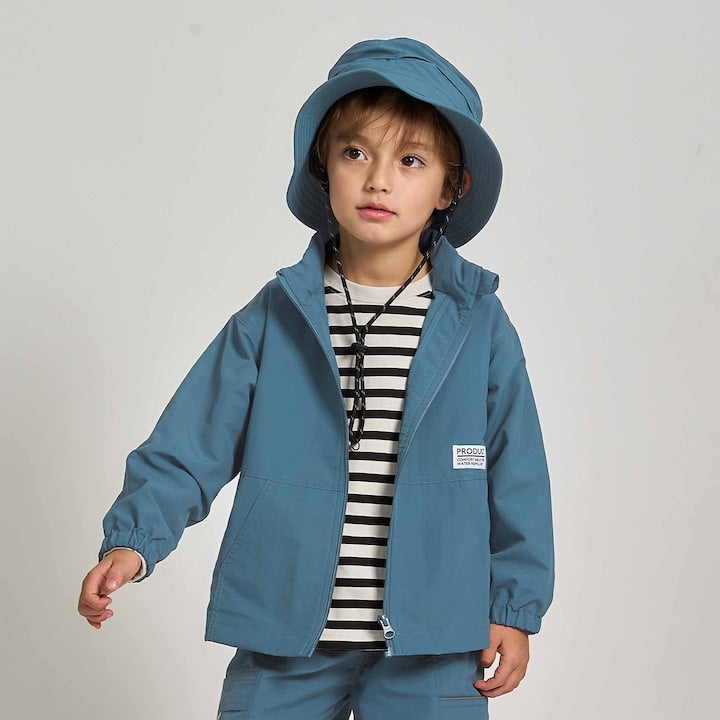 日本童裝 b・R# 防水系列 防污系列 防UV 耐用 運動外套 100-150cm 男童款 夏季 OUTERWEAR