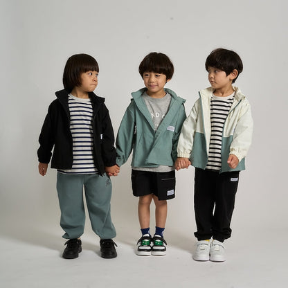 日本童裝 b・R# 防水系列 防污系列 防UV 耐用 運動外套 100-150cm 男童款 夏季 OUTERWEAR
