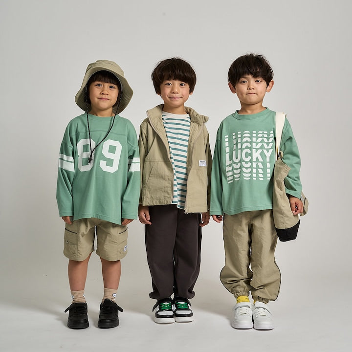 日本童裝 b・R# 防污系列 吸水速乾【不易變形】印花上衣 90-150cm 男童款 夏季 TOPS