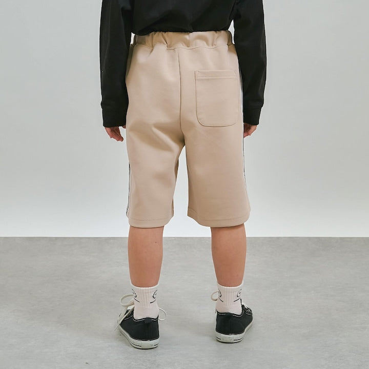 日本童裝 b・R# 側線運動短褲 100-150cm 男童款 夏季 PANTS