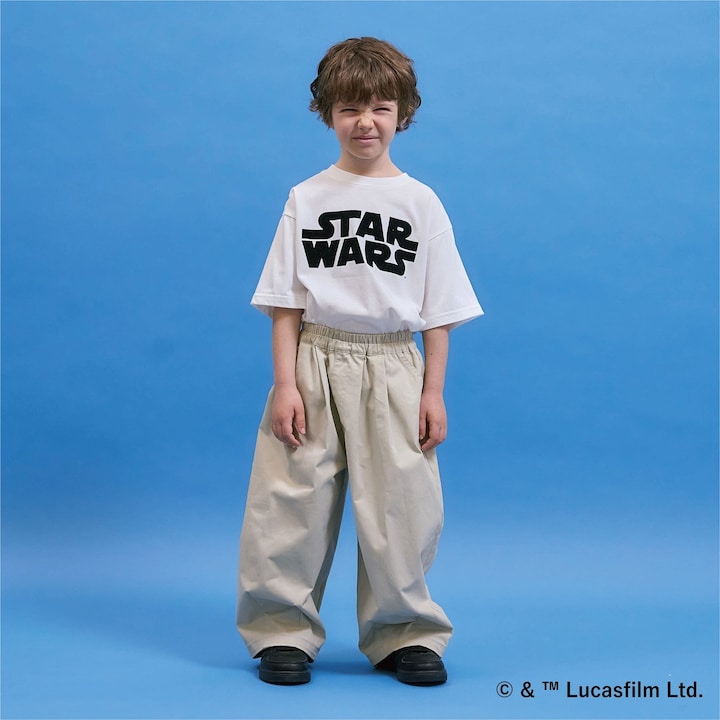 日本童裝 b・R# x STAR WARS 防污系列 吸水速乾【不易變形】印花上衣 110-150cm 男童款 夏季 TOPS