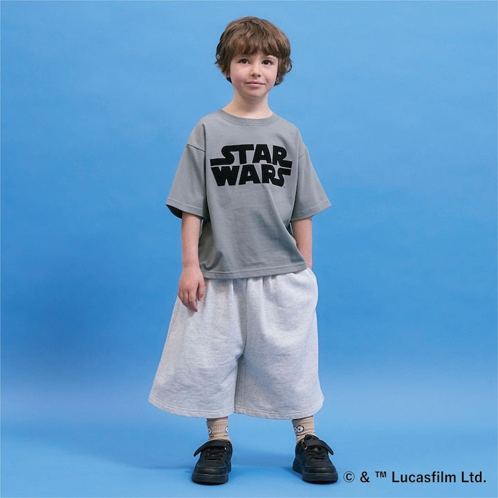 日本童裝 b・R# x STAR WARS 防污系列 吸水速乾【不易變形】印花上衣 110-150cm 男童款 夏季 TOPS