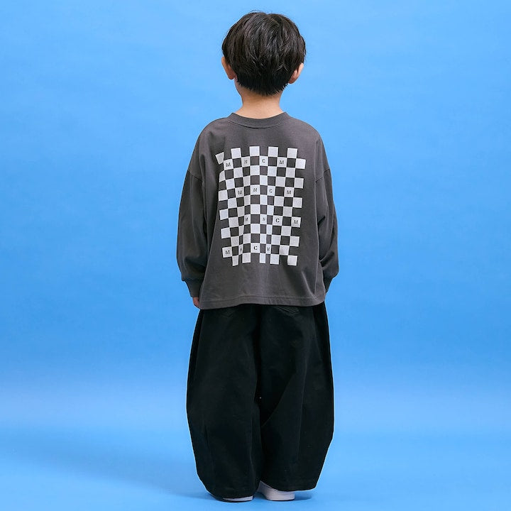 日本童裝 b・R# 防污系列 吸水速乾【不易變形】2Way 前後兩著 格子印花上衣 110-150cm 男童款 夏季 TOPS