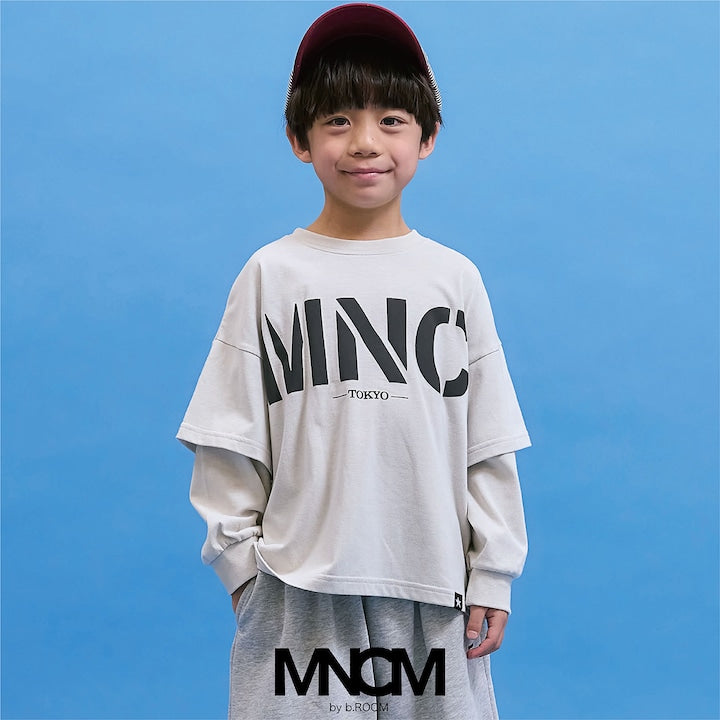 日本童裝 b・R# 防污系列 吸水速乾【不易變形】假兩件上衣 110-150cm 男童款 夏季 TOPS