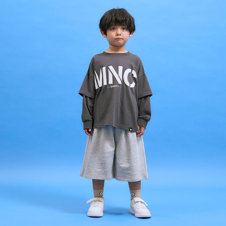 日本童裝 b・R# 防污系列 吸水速乾【不易變形】假兩件上衣 110-150cm 男童款 夏季 TOPS
