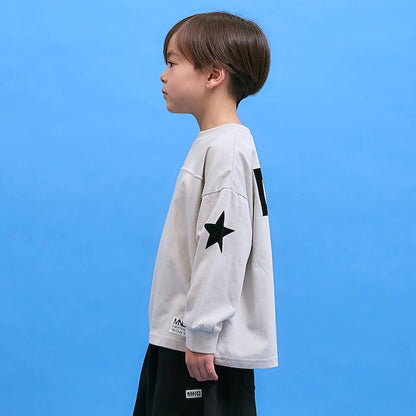 日本童裝 b・R# 防污系列 吸水速乾【不易變形】背面印花上衣 110-150cm 男童款 夏季 TOPS