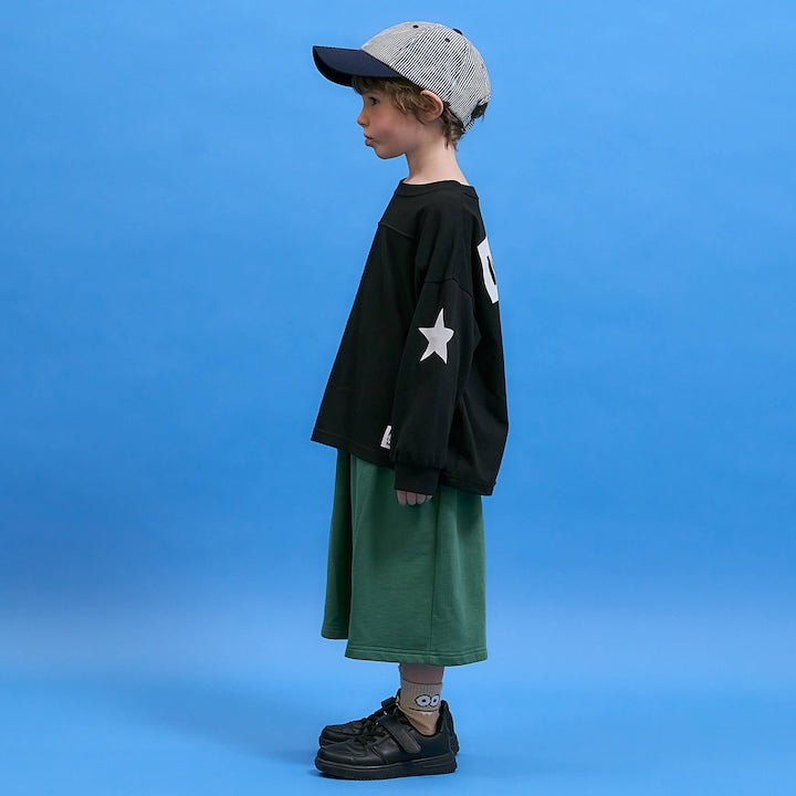 日本童裝 b・R# 防污系列 吸水速乾【不易變形】背面印花上衣 110-150cm 男童款 夏季 TOPS