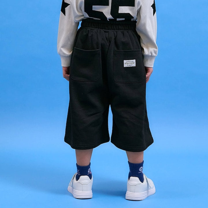 日本童裝 b・R# 八分長闊腿運動短褲 110-150cm 男童款 夏季 PANTS