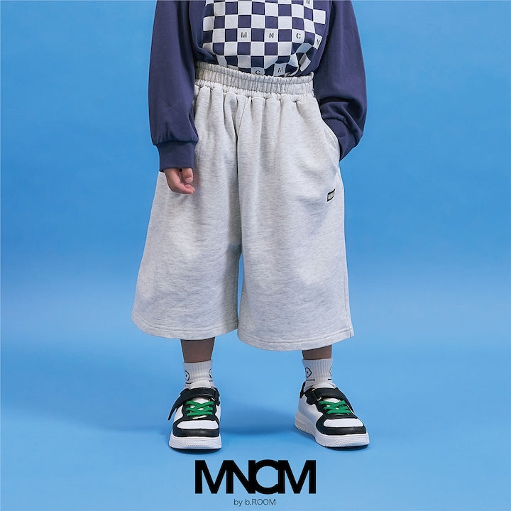 日本童裝 b・R# 八分長闊腿運動短褲 110-150cm 男童款 夏季 PANTS