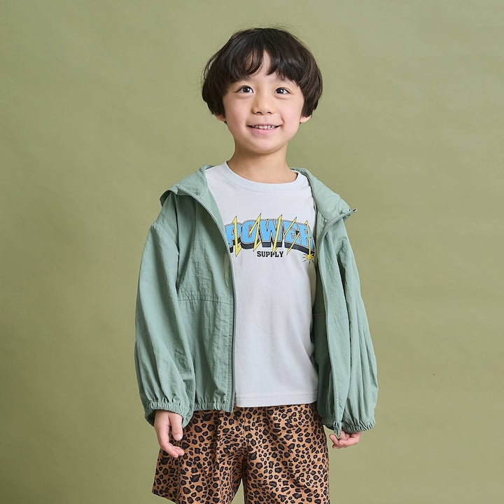 日本童裝 b・R# 防UV 薄外套 100-150cm 男童款 夏季 OUTERWEAR