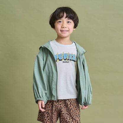 日本童裝 b・R# 防UV 薄外套 100-150cm 男童款 夏季 OUTERWEAR