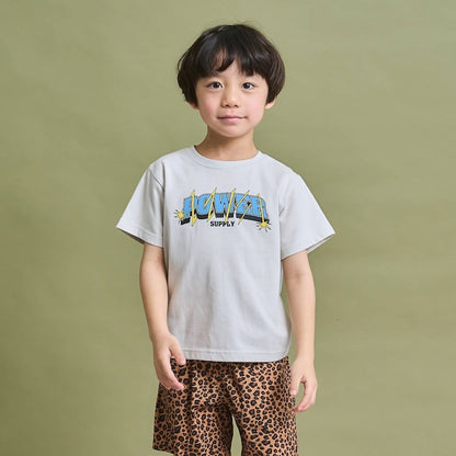 日本童裝 b・R# 防污系列 吸水速乾【不易變形】印花上衣 90-150cm 男童款 夏季 TOPS