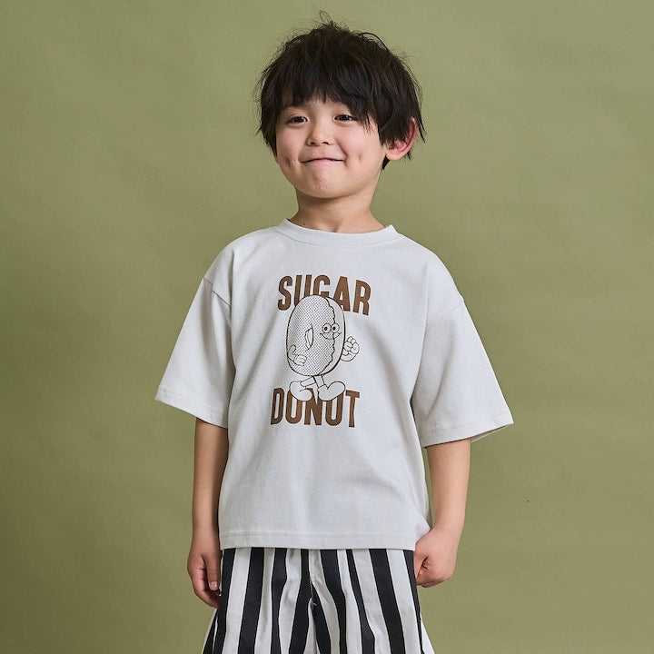 日本童裝 b・R# 防污系列 吸水速乾【不易變形】印花上衣 100-150cm 男童款 夏季 TOPS
