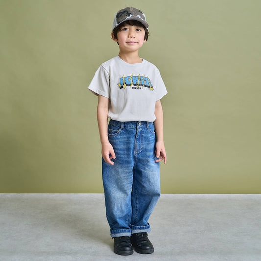 日本童裝 b・R# 牛仔長褲 100-150cm 男童款 夏季 PANTS