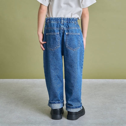 日本童裝 b・R# 牛仔長褲 100-150cm 男童款 夏季 PANTS
