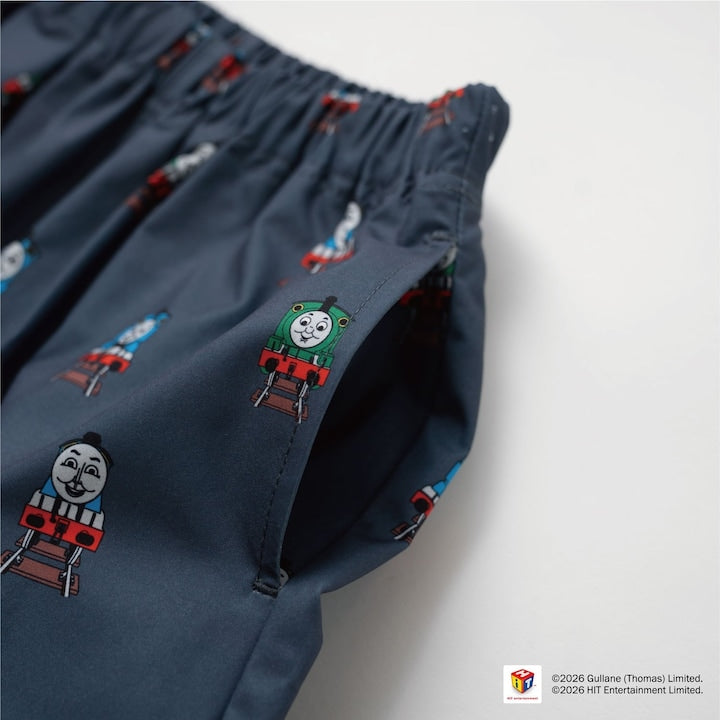 日本童裝 b・R# x Thomas 休閒長褲 90-130cm 男童款 夏季 PANTS