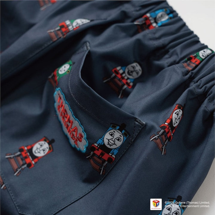 日本童裝 b・R# x Thomas 休閒長褲 90-130cm 男童款 夏季 PANTS