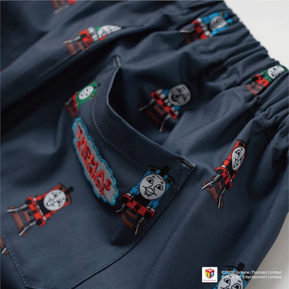 日本童裝 b・R# x Thomas 休閒長褲 90-130cm 男童款 夏季 PANTS