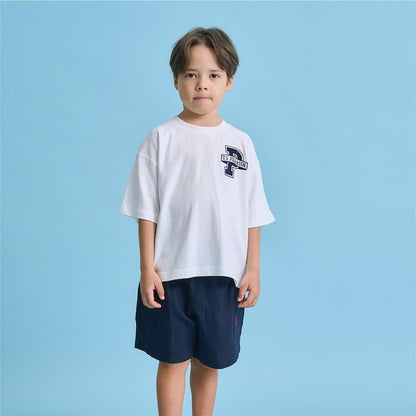 日本童裝 b・R# x U.S. POLO ASSN. 印花上衣 100-150cm 男童款 夏季 TOPS
