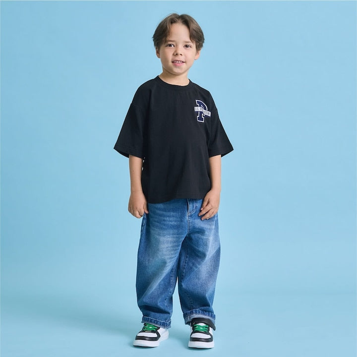日本童裝 b・R# x U.S. POLO ASSN. 印花上衣 100-150cm 男童款 夏季 TOPS