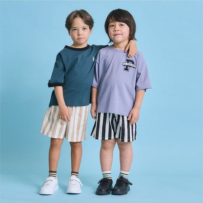 日本童裝 b・R# x U.S. POLO ASSN. 印花上衣 100-150cm 男童款 夏季 TOPS