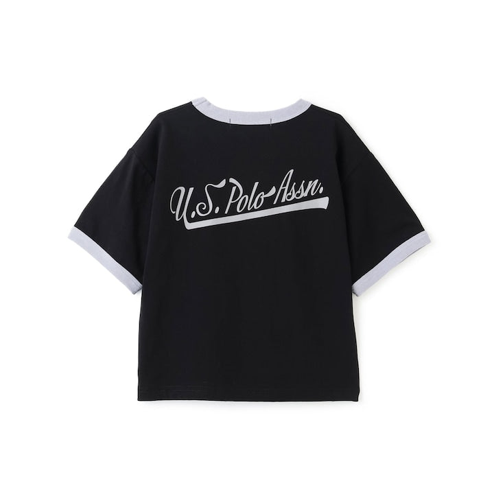 日本童裝 b・R# x U.S. POLO ASSN. 印花上衣 100-150cm 男童款 夏季 TOPS