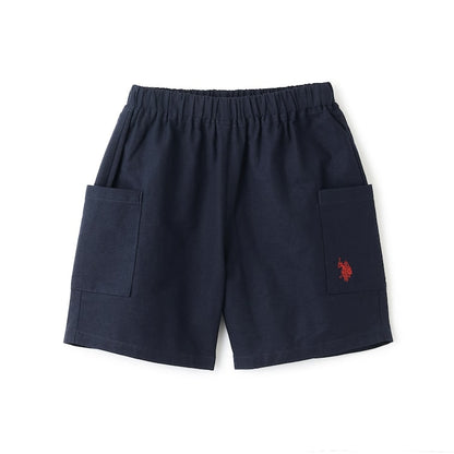 日本童裝 b・R# x U.S. POLO ASSN. 休閒短褲 100-150cm 男童款 夏季 PANTS